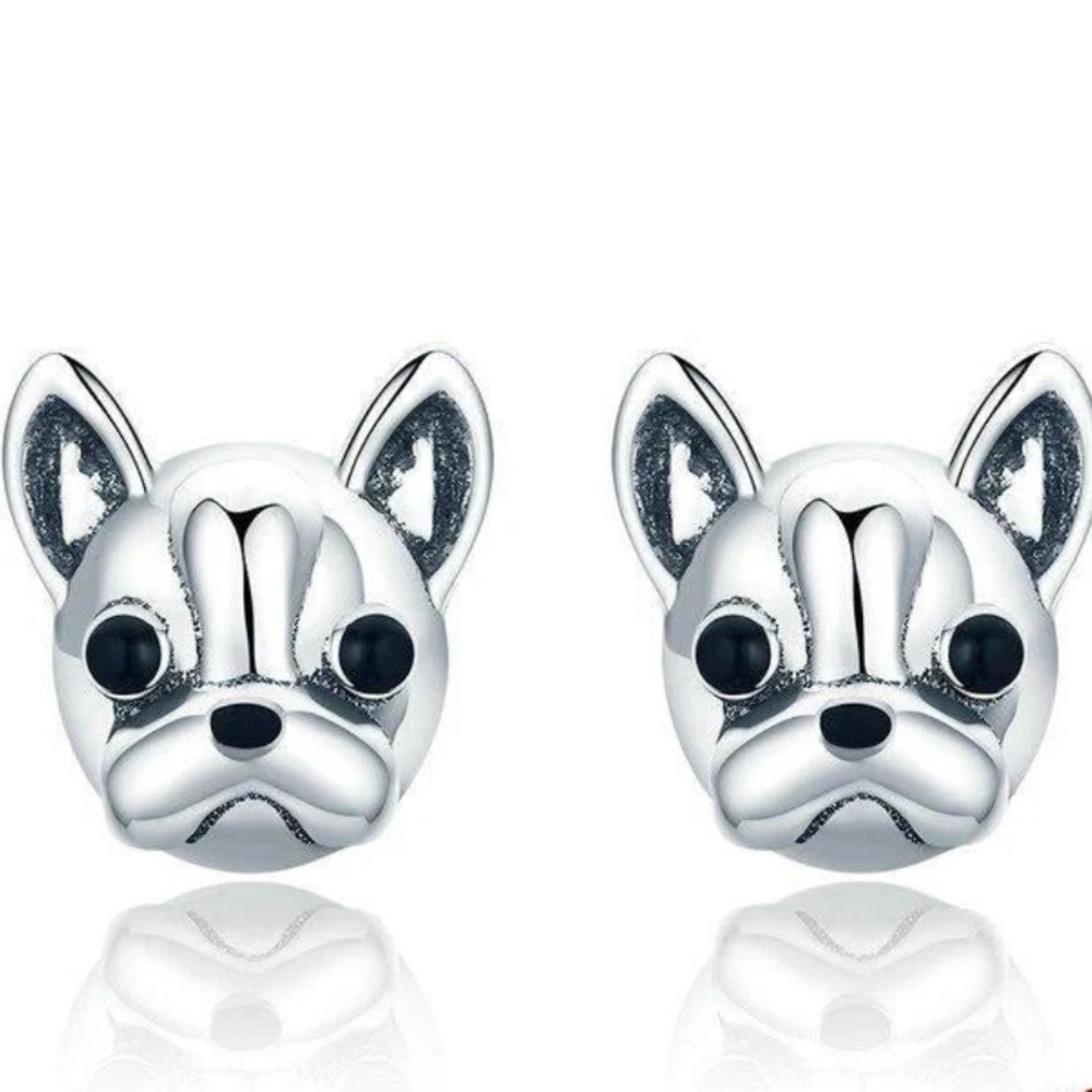 ‼️ ✨ Boston Terrier Dog Puppy Mom Earrings‼️✨